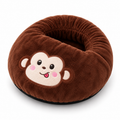 Brown Monkey WarmPaw plush USB foot warmer