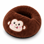 Brown Monkey WarmPaw plush USB foot warmer