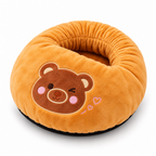 Orange Bear WarmPaw plush USB foot warmer